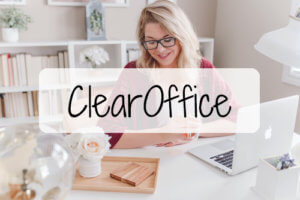 ClearOffice ORDNUNG, WORKFLOW & EIN POWER-ARBEITSPLATZ